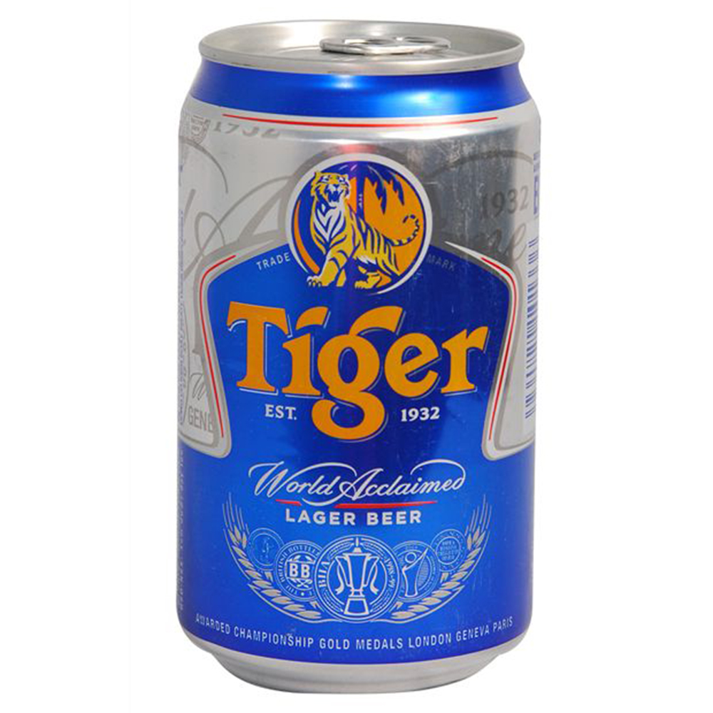 Tiger Crystal 330ml in plastic bottle